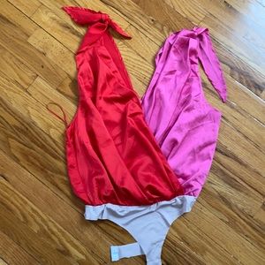 Vici two toned body suit